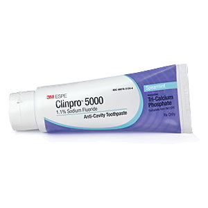 3M ESPE Clinpro 5000 Anti-Cavity Toothpaste - 1.1% Fluoride - Spearmint - 4oz