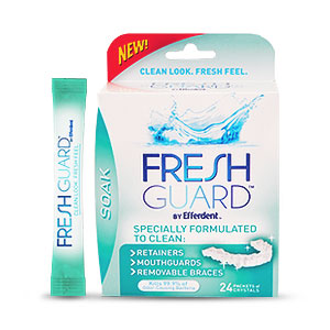 Efferdent Fresh Guard Soak - 24 packets